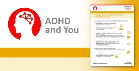Patient leaflet – Practical tips for adults with ADHD working from home